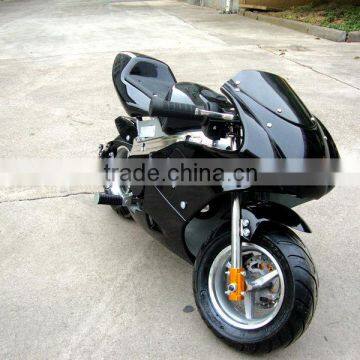 Cheaper Mini Kids 49cc Gas Powered Super Pocket Bike For Sale