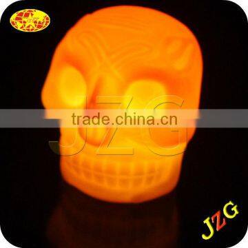 Wholesale Halloween Skull for Halloween Decorations Led Night Light Glow in the Dark Plastic Halloween Skull Head