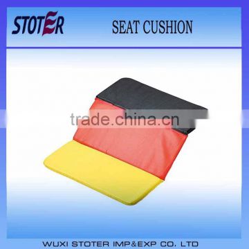 Customized Non Woven Germany Country Flag Fold Up Seat Cushions