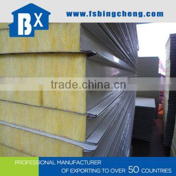 Firm Structure Eco-friendly Glass Wool Sandwich Panels