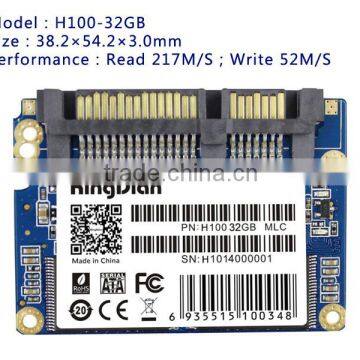 KingDian Brand Half slim sata SSD 32GB