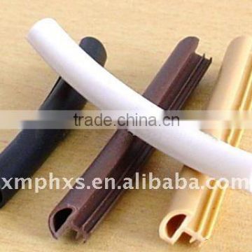 Garage door rubber seal strips