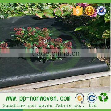 100% virgin 3% UV spunbond weed barrier fabric, weed control matting, weed control sheet