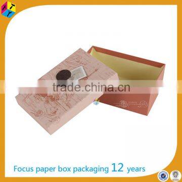 Decorative Gift Packaging Printing Hardboard Box photo-4