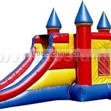 commercial inflatable combo,bouncer,inflatable slide for kids A3022
