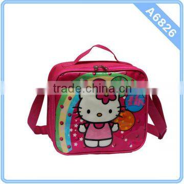 2015 Cute Hello Kitty Kid's Thermal Lunch Bag