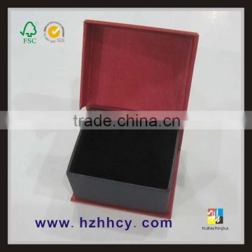 prevailing red paper jewellery box