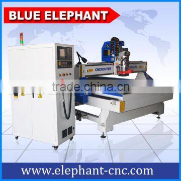 ELE China 1650 ATC cnc wood router with multi tool changer for wood furniture, stone carving, soft metal, pvc, mdf