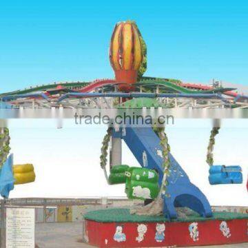 new amusement park equipment games carousel series double flying