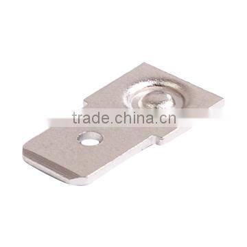 Metal Stamping Custom-Made Flat Insert Nickel Plating Steel connector terminal