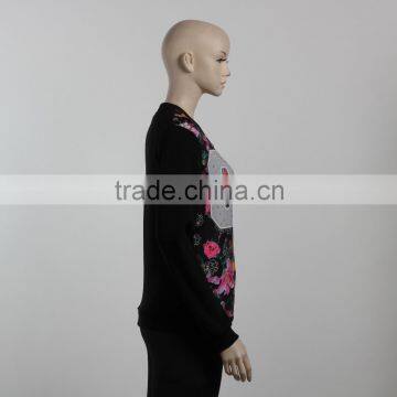 F5W20103 Women Printed Bomber Jackets photo-3