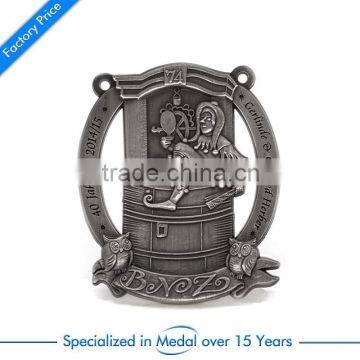New designed custom 3D medal with ribbon