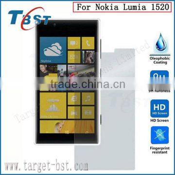 Hot selling Anti Explosion tablet tempered glass screen protector for Nokia Lumia 1520 0.08/0.15/0.2/0.26/0.33/0.44mm