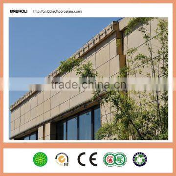 50 Years Warranty Customized Size 2.5-3mm Thickness Corrosion Resistance Flexible Sandstone, Exterior Wall Sandstone photo-3