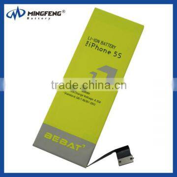 Ten Years Production Experiences for iPhone 5S Batteries 1660mAh Internal Battery for iPhone 5S manufacturer