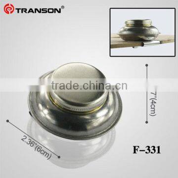 Transon331 Single Large Size Stainless Steel Metal Painting Palette Cups/Dipper with sealed lids for Artist's Painting