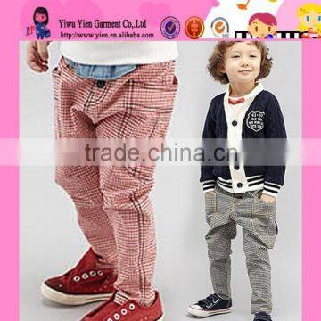 Hot Sale Boutique Lattice Leisure Pants Fashion Turkish Harem Pants For Children