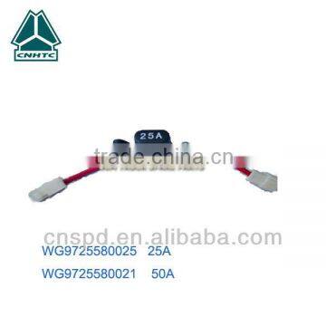 25A fuse holder with wire,Mini ATS fuse, in-line fuse holder