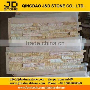 rainbow sandstone ledgestone for wall claddnig