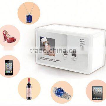 19" transparent lcd display holobox display for exhibition