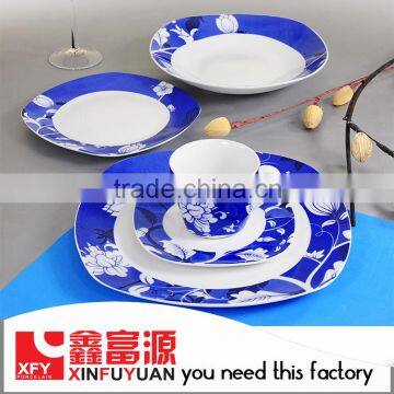 normal white AB grade porcelain ceramic dinnerware set