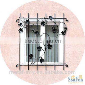 Security window decoration simple window grill guard design