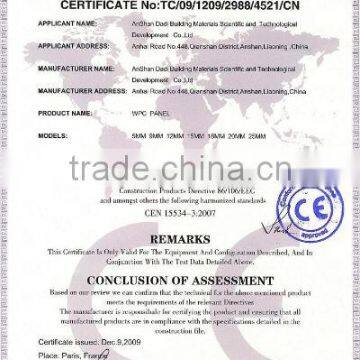 CE certificate