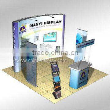 Complete Set Booth Design For 10x10 Standard Exhibition Booth