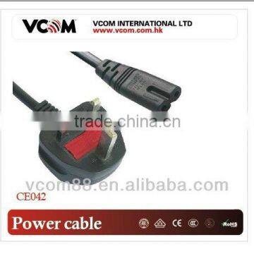 High Quality UK Type Power Cord for Notebook photo-1
