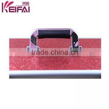 Personalized Red Sequin Aluminum Makeup Vanity Box With Lock photo-6
