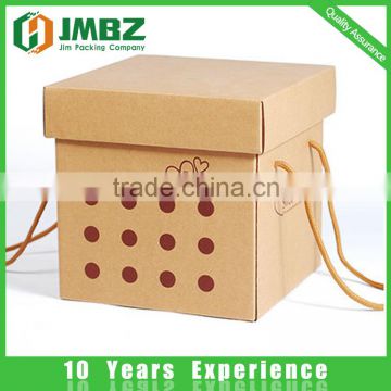 Paper Material and corrugated Paper Type small folding gift box