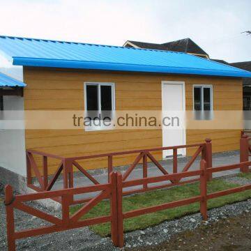 Fast construction Prefabricated plastic house