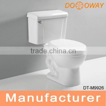 hot design china supplier cheap ceramics human toilet two piece toilet DT-M9926