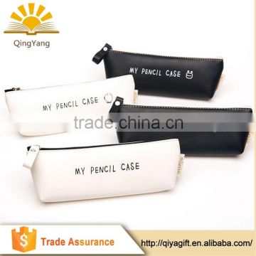 wholesale cool custom waterproof pu school fancy pencil case