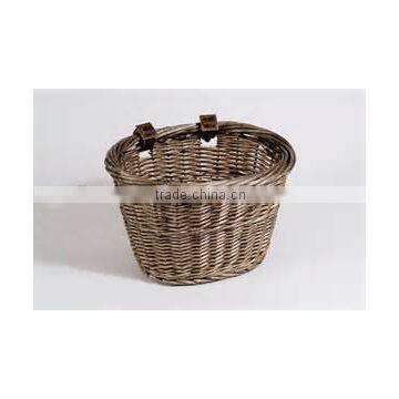 wicker bike baskets,custom size wicker basket,black wicker baskets