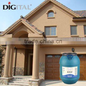 Excellent flexibility natural environmental fiendly texture paint for exterior wall