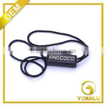 Fashion Cheap Plastic String Seal Tag for Garment