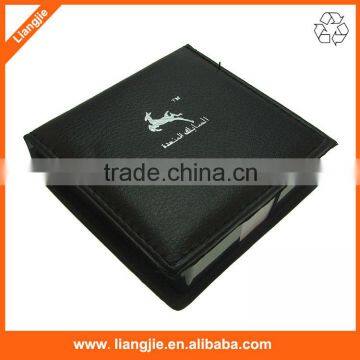 Creative Office Memo Pad With PU Leather Case photo-3