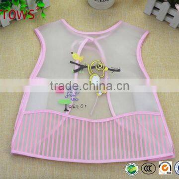 2016 China Fine Quality Baby Bib/ Baby EVA Raincoat/ Waterproof Clothes for Playing and Eating