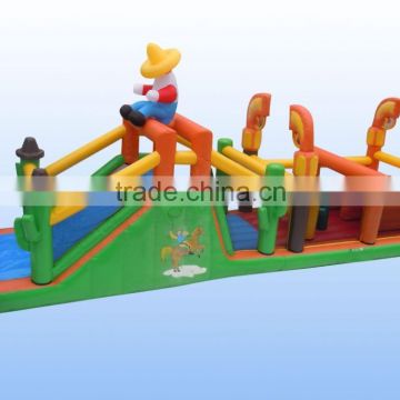 cheap fun city inflatables,kids obstacle course