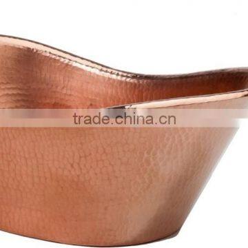 Copper Ice Bucket Hammered Copper Beverage Tub