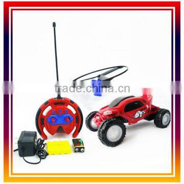 2 IN 1 5 Channel Radio Control Car & Flying plane with flashing light