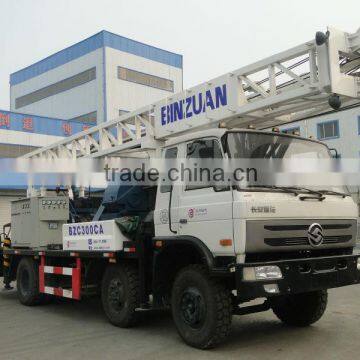 High drilling ability!! 300m type(BZC300CA) truck mounted water well drilling rig