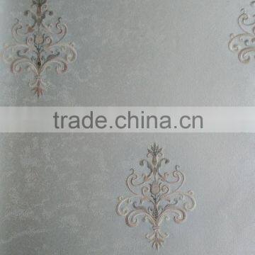 new invention Seamless wallcovering 2.8m width fabric back wallpaper zHM-6204