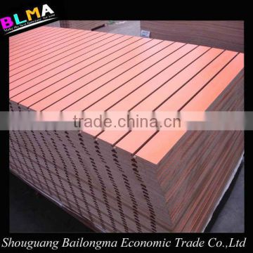 18mm melamine slot mdf board