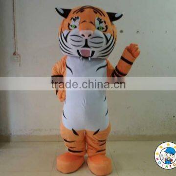 2016 Hola custom mascot costume for sale/Tiger mascot costume