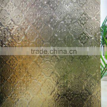 3mm 3.5mm 4mm 5mm 6mm bronze flora pattern glass
