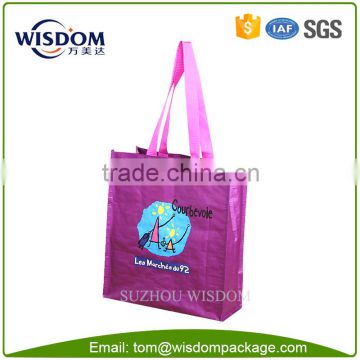 recycled colorful pp laminated non woven bag