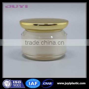 20g 40g 60g mushroom shape 1.4 oz acrylic cosmetic cream jar,plastic cream jar with gold cap