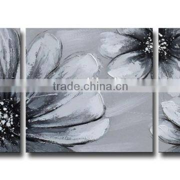 Abstract flower painting decoration for living room